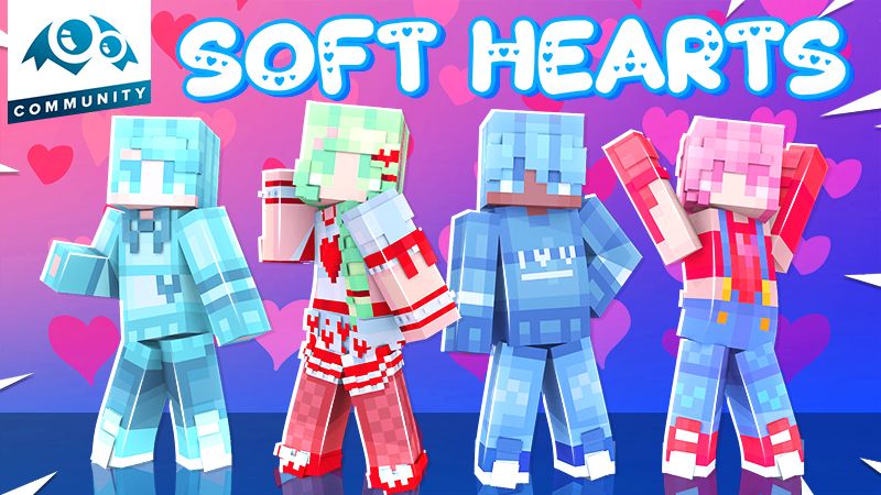 Soft Hearts on the Minecraft Marketplace by Monster Egg Studios