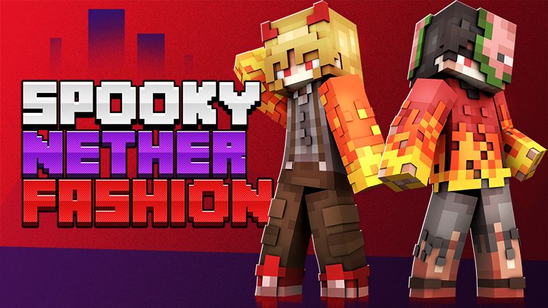 Spooky Nether Fashion on the Minecraft Marketplace by Monster Egg Studios