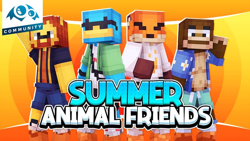 Summer Animal Friends on the Minecraft Marketplace by Monster Egg Studios