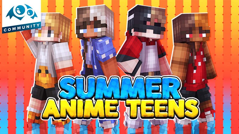 Summer Anime Teens on the Minecraft Marketplace by Monster Egg Studios