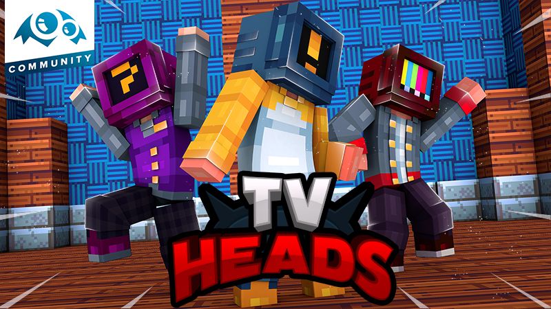 TV Heads on the Minecraft Marketplace by Monster Egg Studios