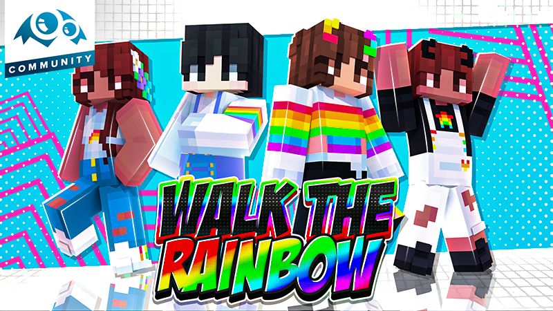 Walk the Rainbow on the Minecraft Marketplace by Monster Egg Studios