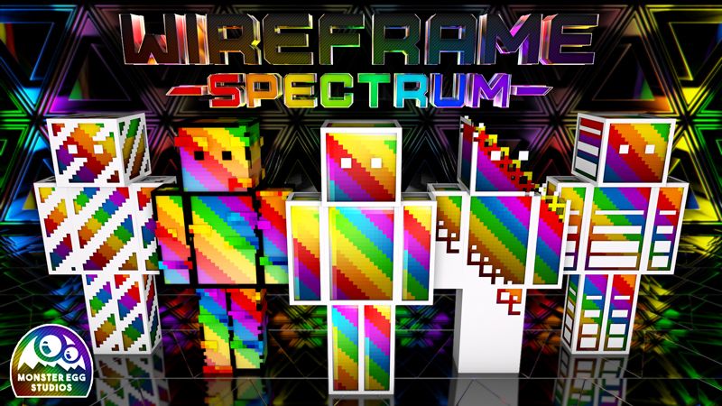 Wireframe Spectrum HD on the Minecraft Marketplace by Monster Egg Studios