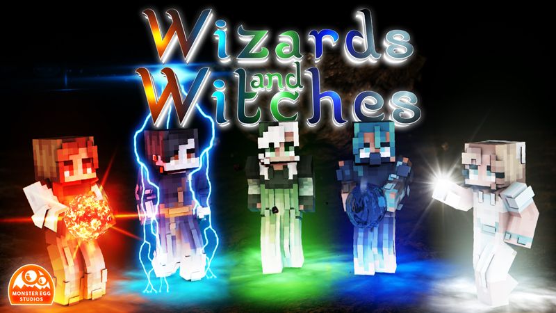 Wizards and Witches on the Minecraft Marketplace by Monster Egg Studios