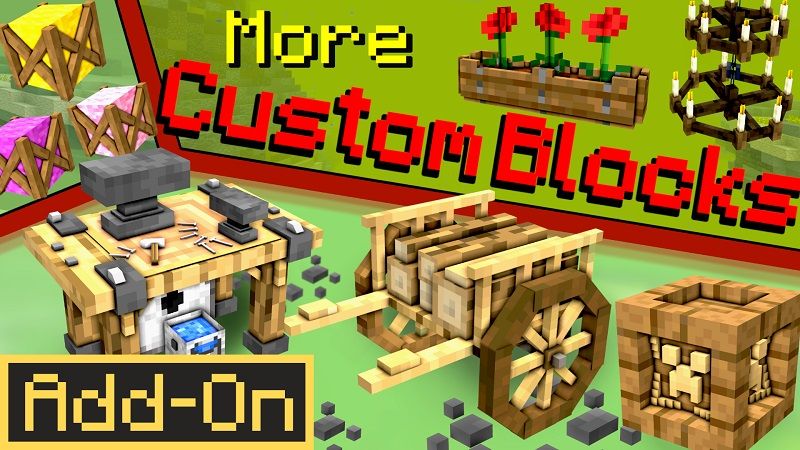 More Custom Blocks Add-On on the Minecraft Marketplace by mraniman2