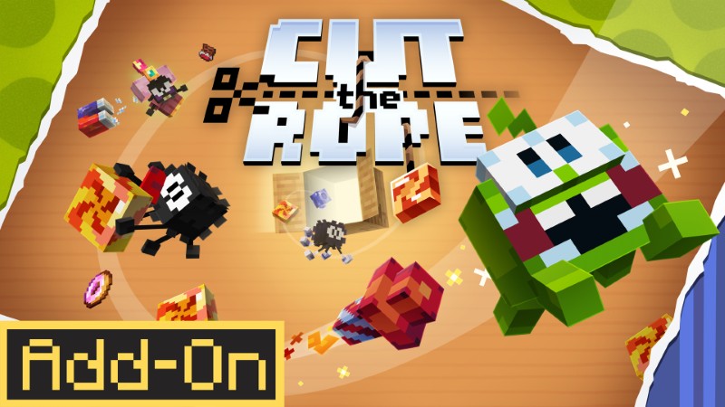 Cut the Rope on the Minecraft Marketplace by Mush Co