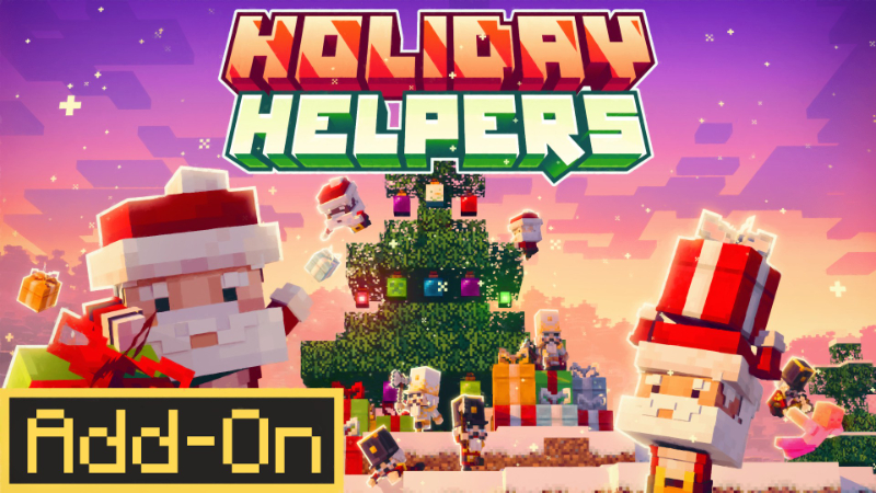Holiday Helpers on the Minecraft Marketplace by Mush Co
