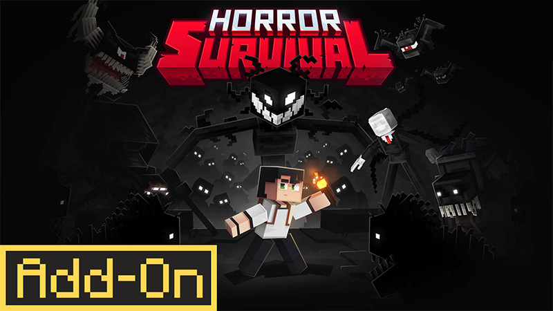 HORROR SURVIVAL Add-On 3.0.1 on the Minecraft Marketplace by Mythicus