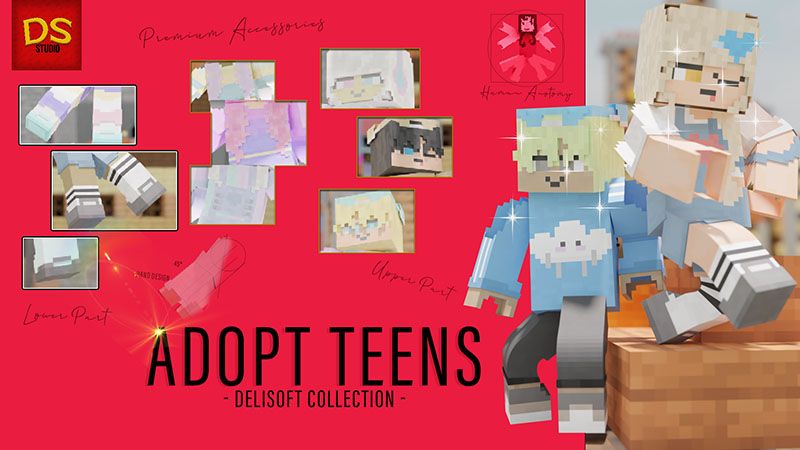 Adopt Teens on the Minecraft Marketplace by Netherpixel