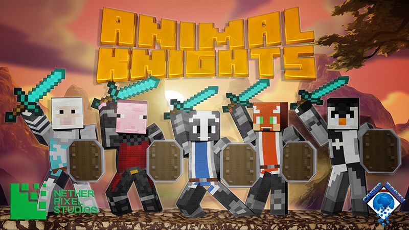 Animal Knights on the Minecraft Marketplace by Netherpixel