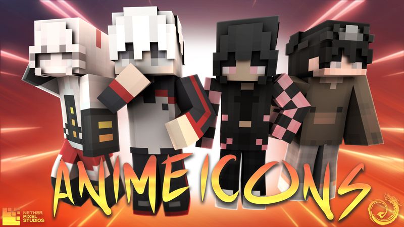 Anime Icons on the Minecraft Marketplace by Netherpixel