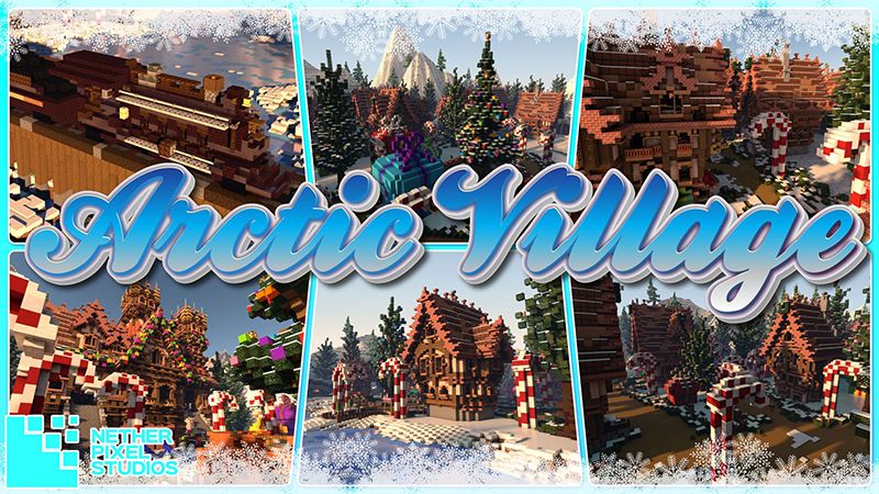 Arctic Village on the Minecraft Marketplace by Netherpixel