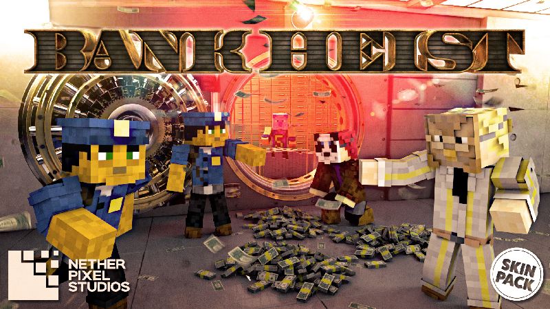 Bank Heist on the Minecraft Marketplace by Netherpixel