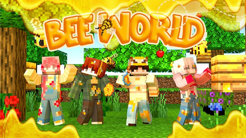 Bee World on the Minecraft Marketplace by netherpixel