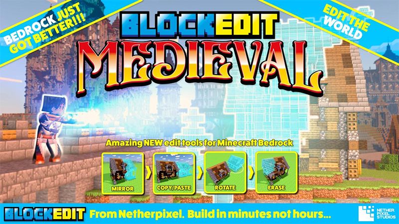 Blockedit Medieval on the Minecraft Marketplace by Netherpixel