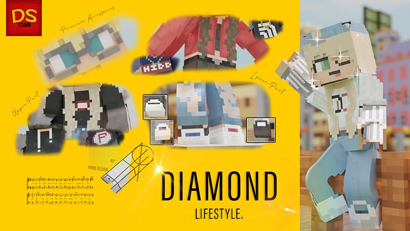 Diamond Lifestyle on the Minecraft Marketplace by Netherpixel