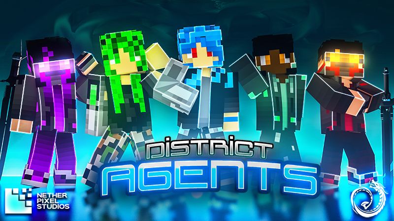 District Agents on the Minecraft Marketplace by Netherpixel