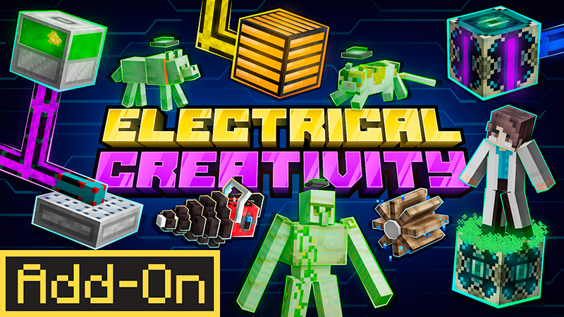 Electrical Creativity Add-On on the Minecraft Marketplace by Netherpixel