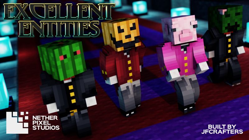 Excellent Entities Skin Pack on the Minecraft Marketplace by Netherpixel