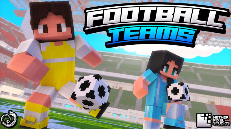 Football Teams on the Minecraft Marketplace by Netherpixel