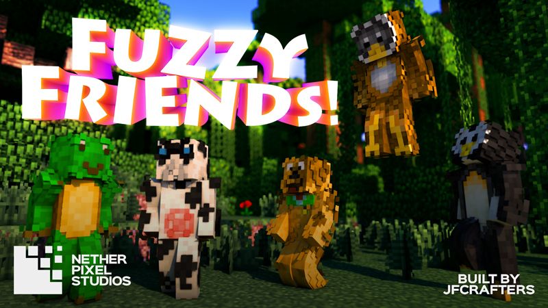 Fuzzy Friends Skin Pack on the Minecraft Marketplace by Netherpixel