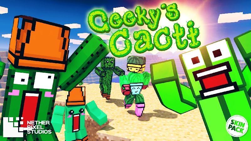 Geeky's Cacti on the Minecraft Marketplace by Netherpixel