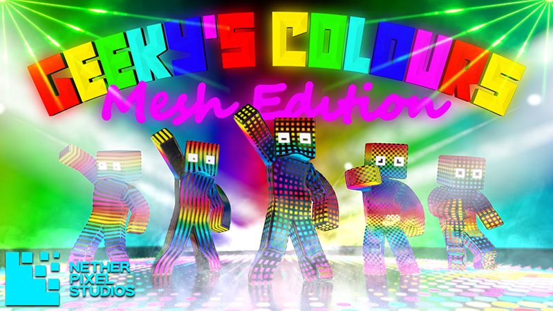 Geeky's Colours Mesh Edition on the Minecraft Marketplace by Netherpixel