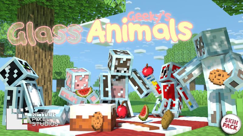 Geeky's Glass Animals on the Minecraft Marketplace by Netherpixel