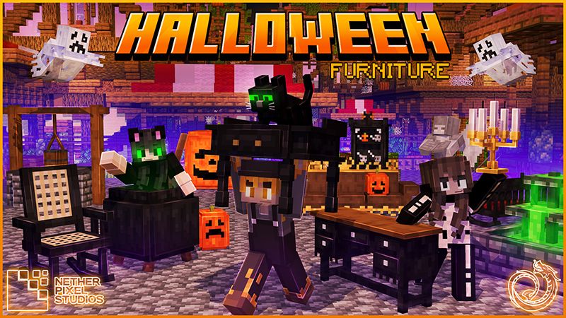 Halloween Furniture on the Minecraft Marketplace by Netherpixel