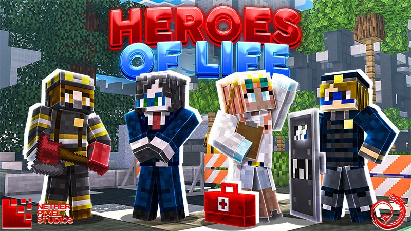 Heroes of Life on the Minecraft Marketplace by Netherpixel