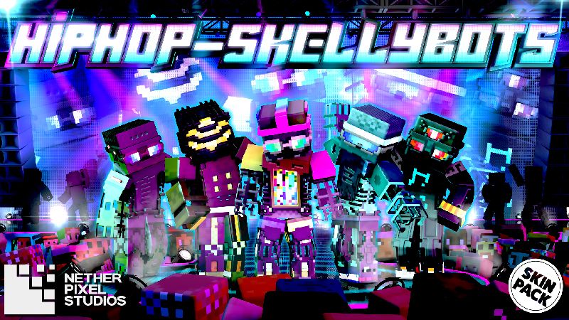 Hiphop-Skellybots on the Minecraft Marketplace by Netherpixel