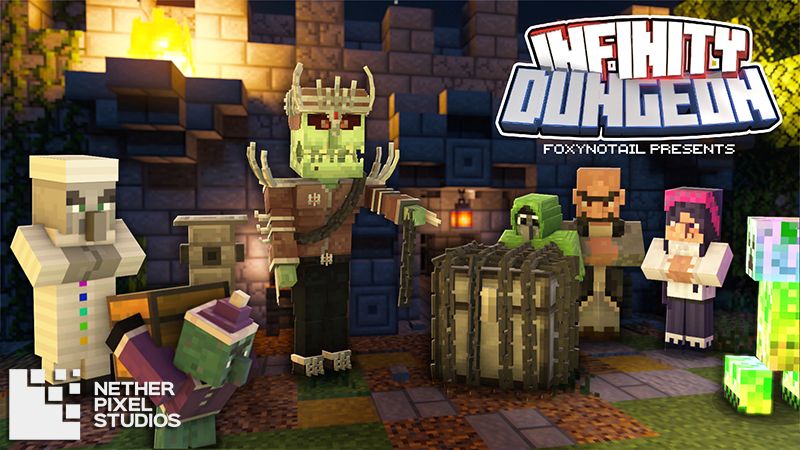 Infinity Dungeon on the Minecraft Marketplace by Netherpixel