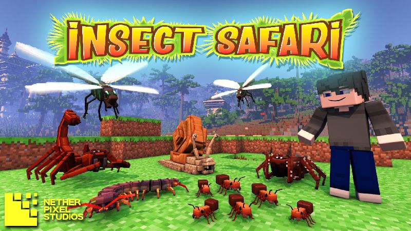 Insect Safari on the Minecraft Marketplace by Netherpixel