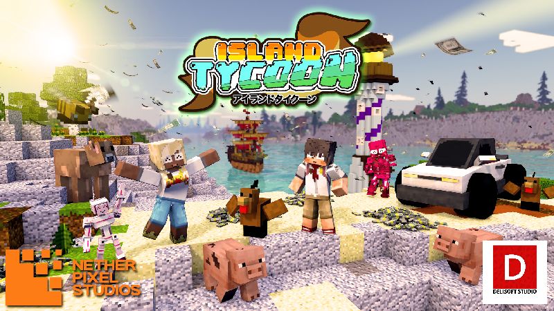 Island Tycoon on the Minecraft Marketplace by Netherpixel