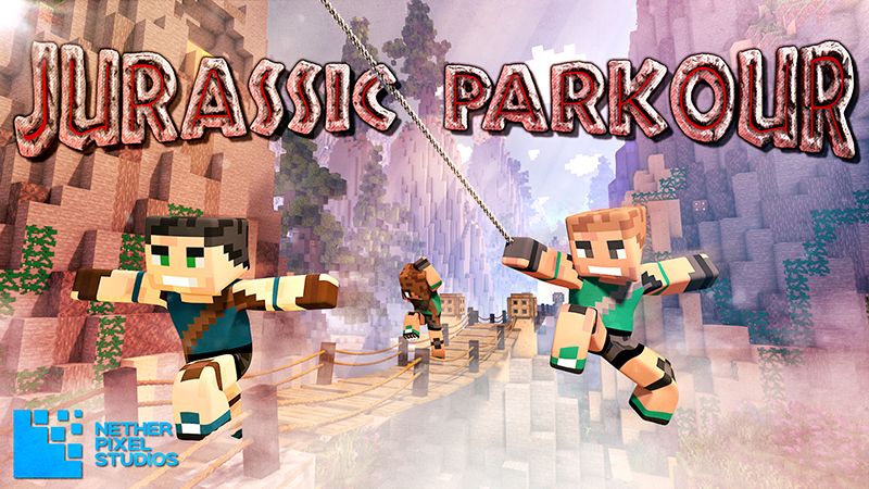 Jurassic Parkour on the Minecraft Marketplace by Netherpixel