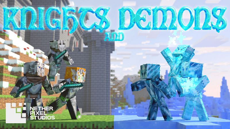 Knights and Demons on the Minecraft Marketplace by Netherpixel