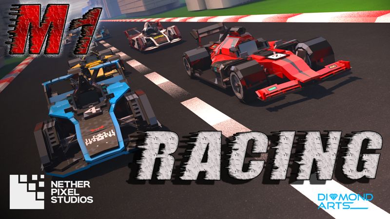 M1 Racing on the Minecraft Marketplace by Netherpixel