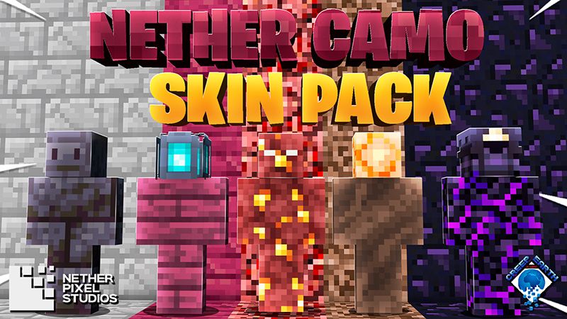 Nether Camo Skin Pack on the Minecraft Marketplace by Netherpixel