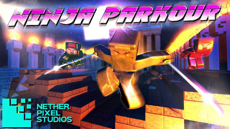 Ninja Parkour on the Minecraft Marketplace by Netherpixel