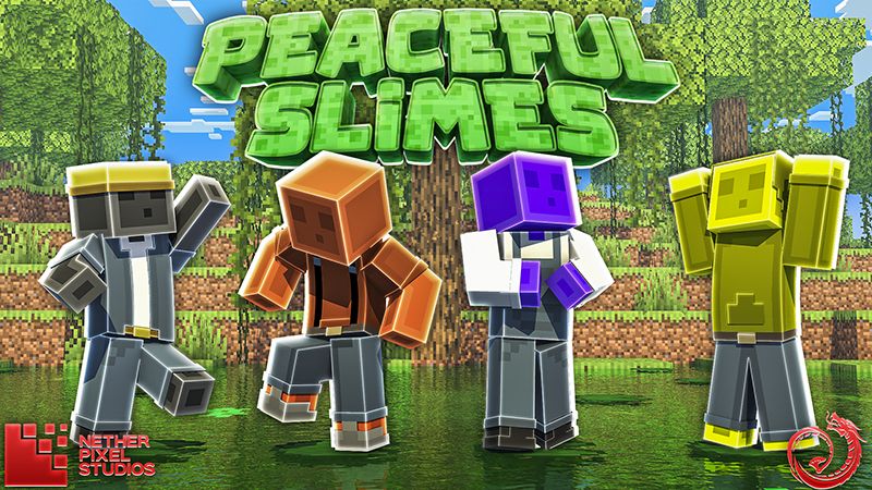 Peaceful Slimes on the Minecraft Marketplace by Netherpixel