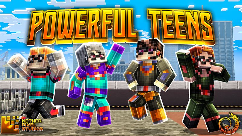 Powerful Teens on the Minecraft Marketplace by Netherpixel