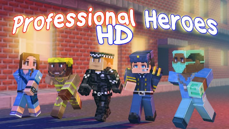 Professional Heroes HD on the Minecraft Marketplace by Netherpixel