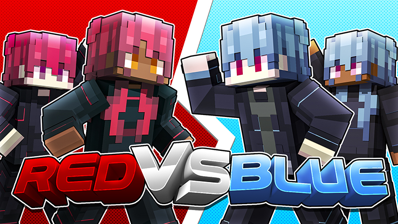 Red VS Blue on the Minecraft Marketplace by Netherpixel