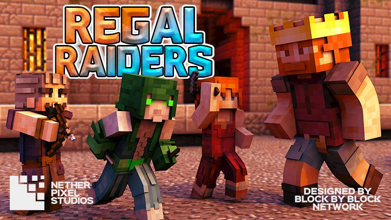 Regal Raiders Skin Pack on the Minecraft Marketplace by Netherpixel