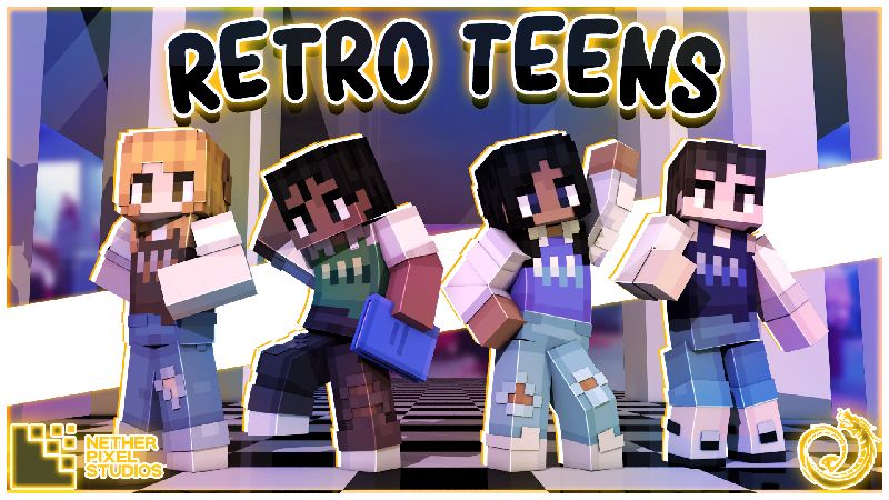 Retro Teens on the Minecraft Marketplace by Netherpixel