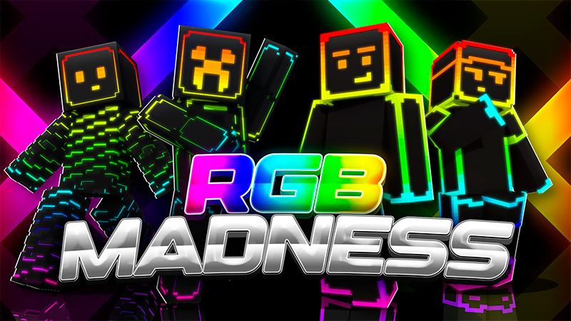 RGB Madness on the Minecraft Marketplace by Netherpixel