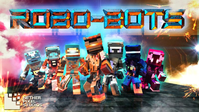 Robo-Bots on the Minecraft Marketplace by Netherpixel