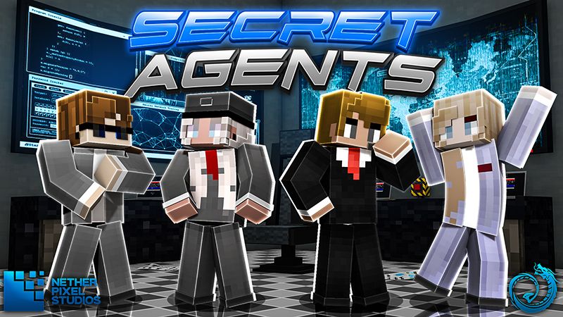 Secret Agents on the Minecraft Marketplace by Netherpixel