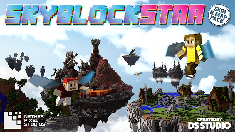 SKYBLOCK STAR on the Minecraft Marketplace by Netherpixel