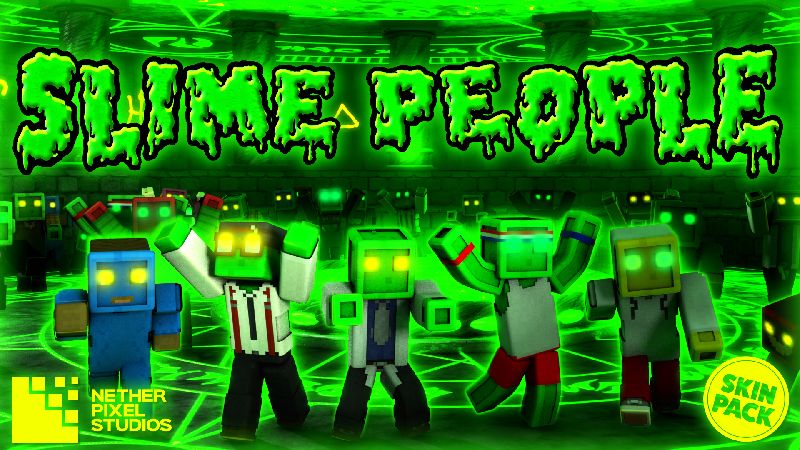 Slime People on the Minecraft Marketplace by Netherpixel